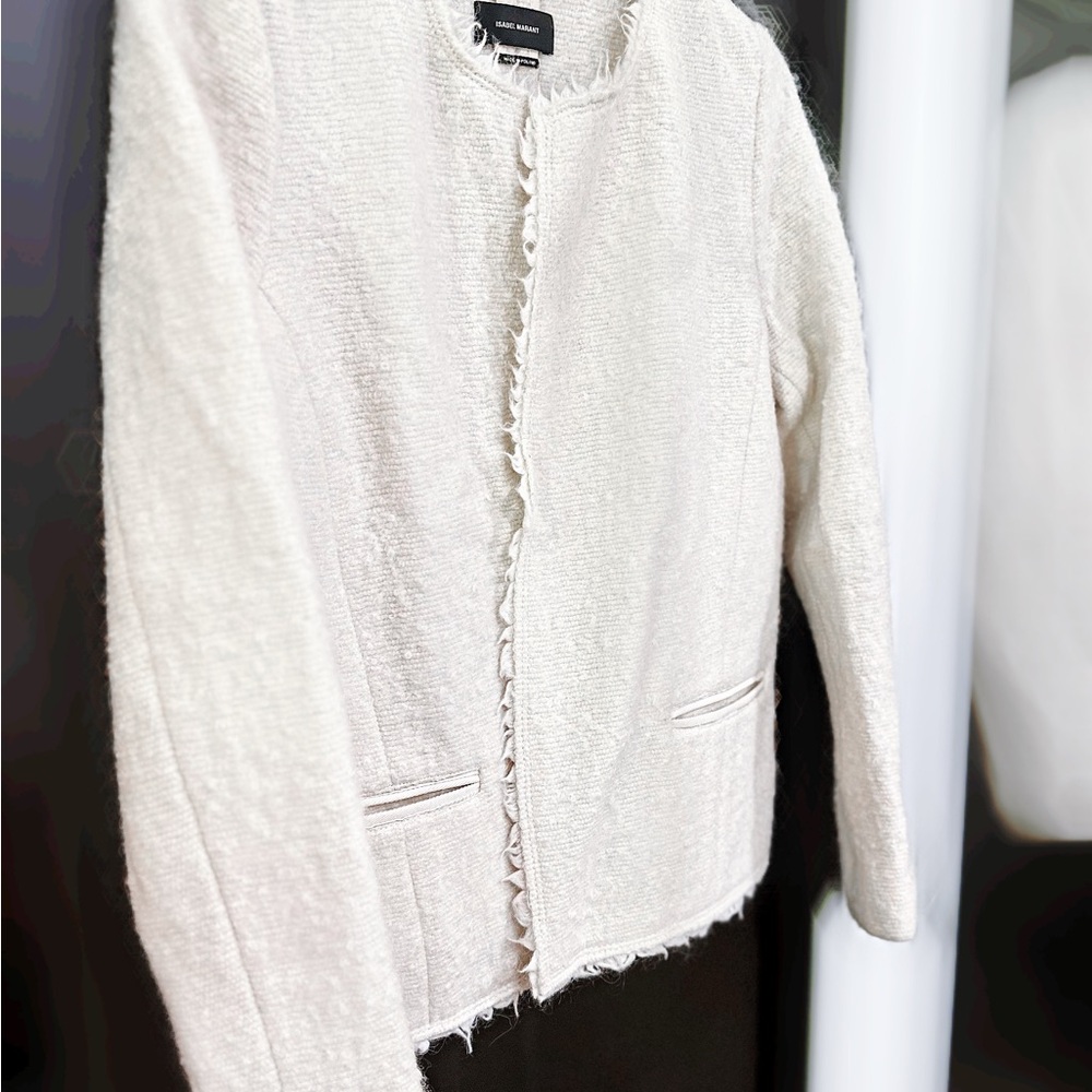 50% OFF Isabel Marant wool mohair jacket sz 6-8 very good condition FR sz 38